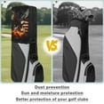 thumbnail image 6 of Yuyamidu Fire Eagle Golf Bag Cover American Flag Golf Bags Dust Cape for Men Women Golfer Almost Fits All for Tour Bags/Golf Bags/Carry Cart/Stand Bags, 6 of 8