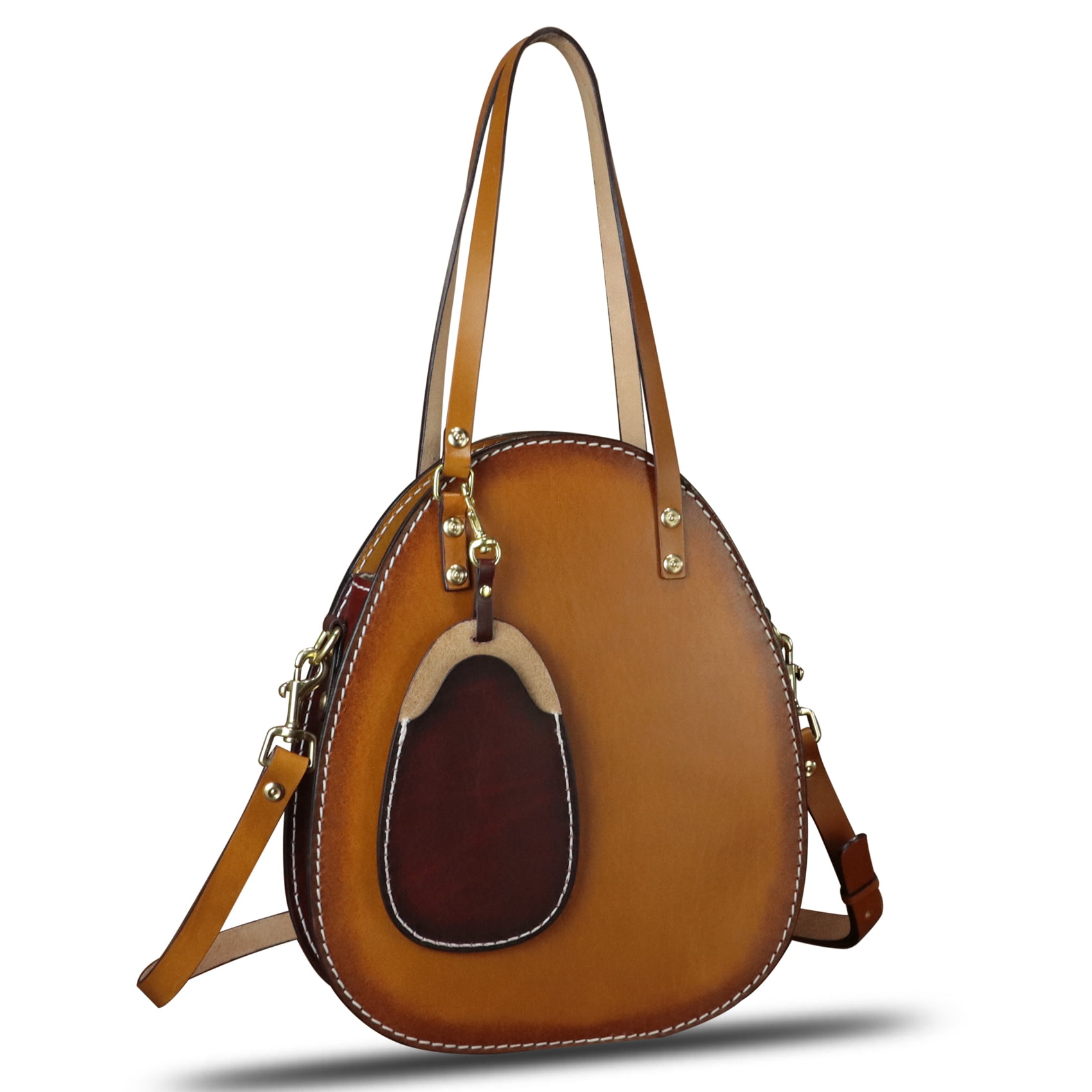 Geniune Leather Women Shoulder Bag Vintage Handbags Tote Crossbody Purses