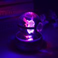 thumbnail image 2 of Luz Nocturna Led De Cristal 3d, Lámpara De Mesa De Cambio Gradual De 7 Colores Para Regalos Navideños O Para El Hogar. Afortunado Sencillez, 2 of 4