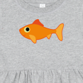 thumbnail image 4 of Inktastic Pet Goldfish Girls Baby Dress, 4 of 5