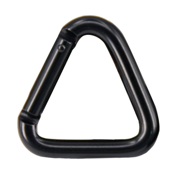 Carabiner Clip Triangular Climbing Buckle Aluminum Alloys Heavy Duties Locking Hook for Camping Fishing Hiking Travel