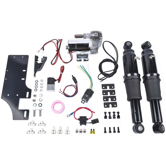 NEWZQ Rear Air Ride Suspension Set for Harley Touring Road King Street Glide 1994-2023 1 Set