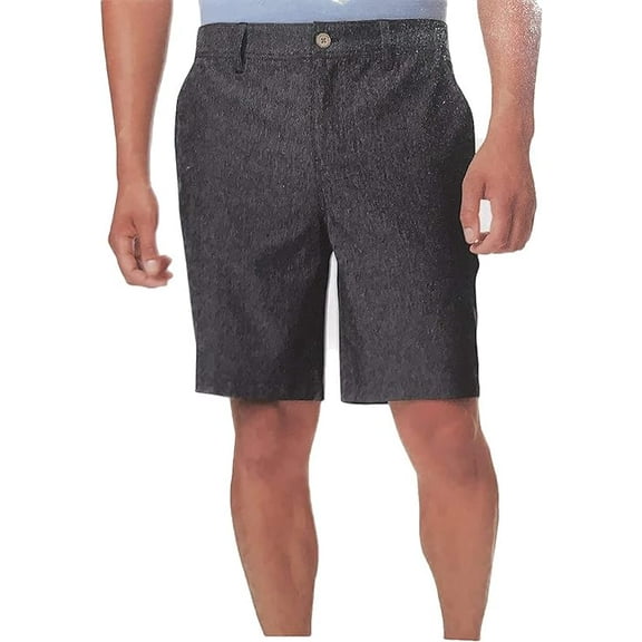 32 Degrees Cool Men's Performance Shorts (Black Melange 2 Tone, 38)