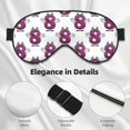 thumbnail image 3 of Uemuo Cute Number 8 Pattern Sleep Eye Mask - Light Blocking Sleep Mask Blocking Out Light Perfectly, Soft and Comfortable Night Eye Mask, Eye Blinder, 3 of 7