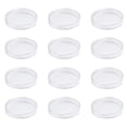thumbnail image 1 of Shisuyan Clear Coin Holder Transparent Acrylic 12Pcs 1.6x1.6in Finger Safe, 1 of 9