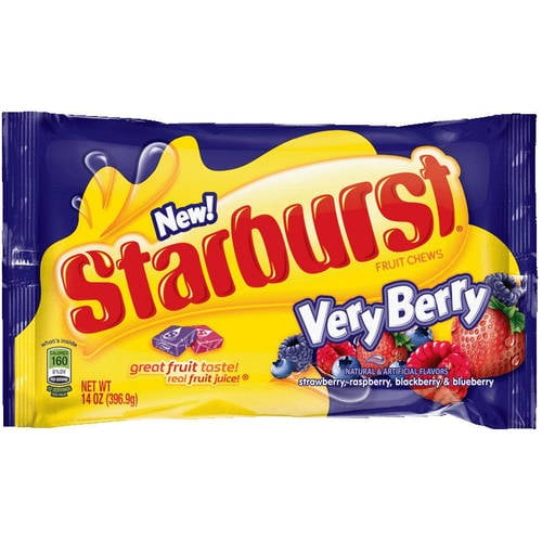 Starburst Very Berry Fruit Chews 14 Oz Walmart Com