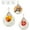 White, variant on jimin 3Pcs Hanging Fruit Baskets for Kitchen, Teardrop Hanging Basket Boho Wall Hanging Holder with Hooks Wall Planters Handwoven Hanging Plant Basket Decor for Vegetable Onion Potato Storage (White)