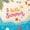A Blue Beige, variant on jejeloiu Bold Hello Summer Twin Sheets,Watermelon Anchor Print Bedding For Boys,Blue Orange,3-Piece,1 Fitted Sheet and 1 Pillowcase