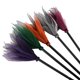 thumbnail image 5 of Halloween Witch Broom Wizard Flying Mesh Sheer Broom with Removable Plastic Handle Masquerade Cosplay Costume Prop Dress Up DecorationRose red, 5 of 5