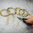 thumbnail image 5 of Uxcell Half Hard Brass Wire, 1Pcs 16Gauge/1.2mm Diameter 10m/32.8ft Craft Wire, 5 of 6