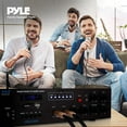 thumbnail image 5 of Open Box Pyle Bluetooth PA Speaker & Microphone Receiver Amplifier bundle, 5 of 6