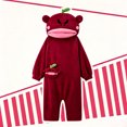 thumbnail image 5 of RFQWOVSR Women's Plush Onesie Pajama with Cartoon Design for Winter Wear, 5 of 5