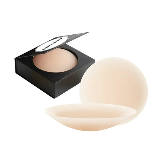 Reusable Nipple Pasties Silicone Adhesive Invisible Boobs Covers