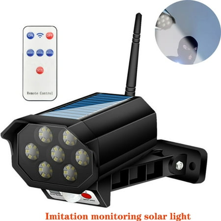 

Solar Wall Light 3 Mode Simulation Monitoring Garden Light Waterproof
