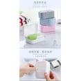 thumbnail image 2 of 4 Pcs Sealed Waterproof Soap Dish Soapdish Container Box Holder Standle Trays for Bathroom Pp Travel, 2 of 6