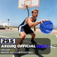thumbnail image 3 of Balón de baloncesto AXGUIQ 75 cm talla 7 de goma azul, 3 of 8