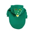 thumbnail image 6 of Limei Pet Clothes Drawstring Cute Shape Soft Funny Comfortable Dress Up Polyester Santa Claus Dog Clothes Hoodie for Winter, 6 of 6