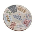 thumbnail image 2 of Big Sky Carvers Better Here Patchwork Lazy Susan Decorative Tray, 2 of 2