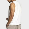 thumbnail image 6 of ZZwxWA Men's Tank Tops Summer Gift Loose Fit Casual Breathable Fashion Tank Tops Male Quick-Dry Round Neck Tops Sports Sleeveless Blouse Plus Size Holiday Beach Clothing Workwear Printed Shirt Tops, 6 of 6