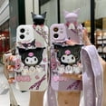 thumbnail image 2 of Sanrio Kuromi-funda de teléfono para iPhone, carcasa a prueba de golpes para modelos 14, 13, 12, 11 Pro Max, Mini, XR, X, XS, MAX, 8, 7 Plus, SE Fivean unisex, 2 of 2