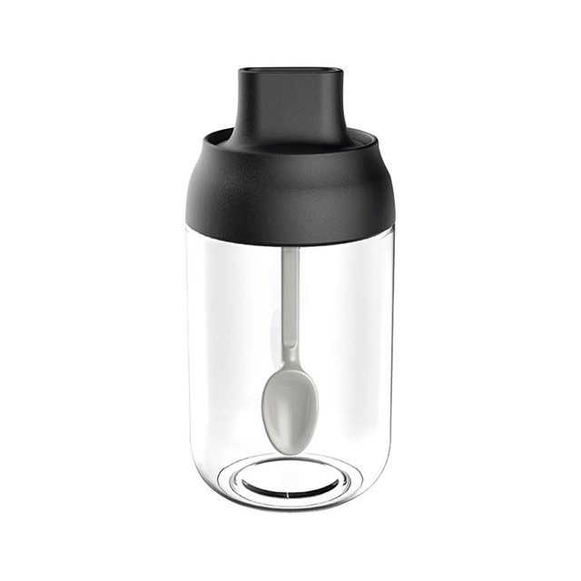 Yuarrent Frasco de condimento de vidrio Botella de condimento Frasco sellado Tanque de almacenamiento Desgaste a prueba de humedad Organizadores de utensilios de cocina No.1 Yuarrent HA025081-01