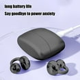 thumbnail image 6 of LACKUST Open-Ear Wireless Earbuds, Earclip Style Bluetooth 5.4 with Low Latency, Dual-Mic Noise Reduction, Long Battery Life - Black, 6 of 6
