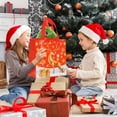 thumbnail image 4 of Adornos navideños, adornos navideños, regalos navideños. Bolso de mano negro navideño, bolsa de compras no tejida, regalo navideño, bolsa de embalaje para regalo. Bolsos no tejidos., 4 of 5