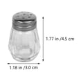 thumbnail image 5 of FOMIYES 10Pcs Mini Salt Shakers Condiment Bottles Pepper Bottles BBQ Seasoning Containers, 5 of 5