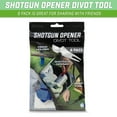 thumbnail image 7 of GoSports Ultimate Beer Shotgun Opener and Golf Divot Tool - 6 Pack Multipurpose Divot Tool, Blue, 7 of 7
