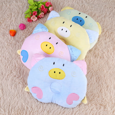 LAFGUR Soft Infant Baby Pillow Prevent Support Flat Head Memory Foam Cushion Sleeping , Memory Foam Cushion, Soft Baby (Best Sleeping Position For Infants)