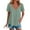 Bronze, variant on Yubnlvae Women's Scalloped V-Neck T-Shirt - Summer Casual Short Sleeve Blouse | Lightweight Breathable Cotton for Beach & Vacation Bronze, S