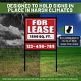 thumbnail image 4 of justsignframes Sign Frame Clips to Secure Real Estate Signs to Frames (50 Pack), 4 of 5