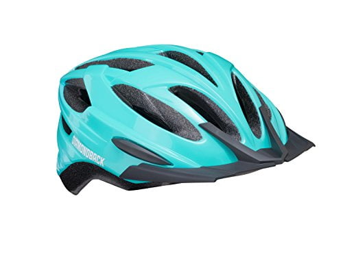 light blue bike helmet