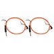 thumbnail image 1 of Cable de Clip para tatuaje, interfaz DC, cabezal curvo, transmisión estable, 1,8 m de longitud, 2,2mm de diámetro, Cable para máquina de tatuaje, color naranja, 2 uds., 1 of 14