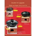 thumbnail image 2 of Mini Small Kitchen Toys Real Cooking Full Set Cooking Kitchenware Real Version, 2 of 7