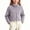 Gray, variant on Fleece Jacket Kid Long Sleeve Stand Collar Zip Up Soft Cropped Coat Warm Pull On Solid Cardigan Vacation Winter Outerwear with Pocket