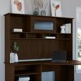 thumbnail image 2 of Bush Furniture Cabot Hutch for L Desk or Corner Desk, Modern Walnut, 2 of 7