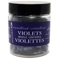 thumbnail image 2 of Epicureal Crystalized Violet Petals - 50g Whole Hand-picked Large Violet Petals, Elegant Finishing Decoration, 2 of 2