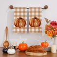 thumbnail image 2 of Fall Kitchen Towels Set of 2,18x26 Inch Pumpkin Hand Towels Hello Fall Decorations for Home Seasonal Autumn Thanksgiving Home Kitchen Decor Dishcloth, 2 of 6