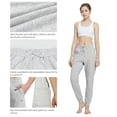 thumbnail image 3 of BALEAF Women's Sweatpants Joggers Cotton Yoga Lounge Sweat Pants Casual Running Tapered Pants with Pockets Light Gray Size S, 3 of 6