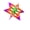 Purple, variant on Handmade Flower Kites For Colorful Bright Color Fabric Flower Outdoor Flying Toy