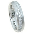 thumbnail image 6 of 925 Sterling Silver Promise Rings for Couples Set and Wedding Bands, 6 of 8