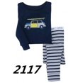 thumbnail image 1 of Conjuntos de pijamas para bebés, ropa de dormir de 2T-7T con animales para niños y niñas, ropa de dormir de Navidad para el hogar, pijama de I Love Mom Dad H127, 1 of 2