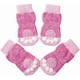 thumbnail image 2 of calcetines antideslizantes para perros y gatos con control de tracción para usar en interiores, calcetines para perros y gatos con refuerzo de goma (rosa), 2 of 5