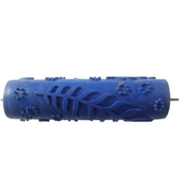7" Wall Empaistic Leaf Pattern Painting Painting Roller Roller for Decoration Machine