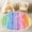 Color 3, variant on Washable Non Slip 3ft Round Rug, Vintage Magnolia Floral Soft Earthy Tones Circle Area Rugs with Tassels Carpet for Nursery Bedroom Living Room Playroom Tent Rug Tent Castle