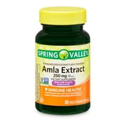 Spring Valley Amla Extract Vegetarian Capsules, 250 mg, 30 Count