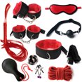 thumbnail image 2 of Abanopi Productos vivos, pinzas para pezones de bolas para los ojos Palo de plumas para los ojos Culos para los ojos Plomo para la boca 35 pcs Conjunto anal Boca para los pezones Esposas para los, 2 of 8