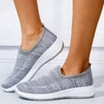 thumbnail image 6 of CAIXAI Wide Toe Box Shoes Women Arch Support Womens on Sneakers Comfortable Closed Toe on Women's Walking Shoes Mesh Knitted Mary Jane Flats Women Hands-Free Soft Shoes, 6 of 7