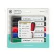 thumbnail image 4 of U Brands Low-Odor Dry Erase Markers, Chisel Tip, 5 Count, Assorted Colors, 4 of 7